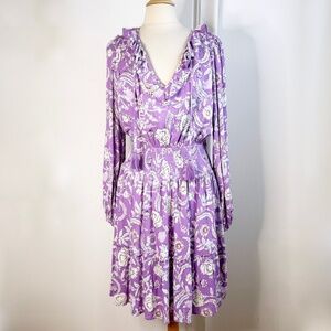 NWT Haute Hippie Boho Dress Floral Party/Cocktail/Wedding Sz M Medium